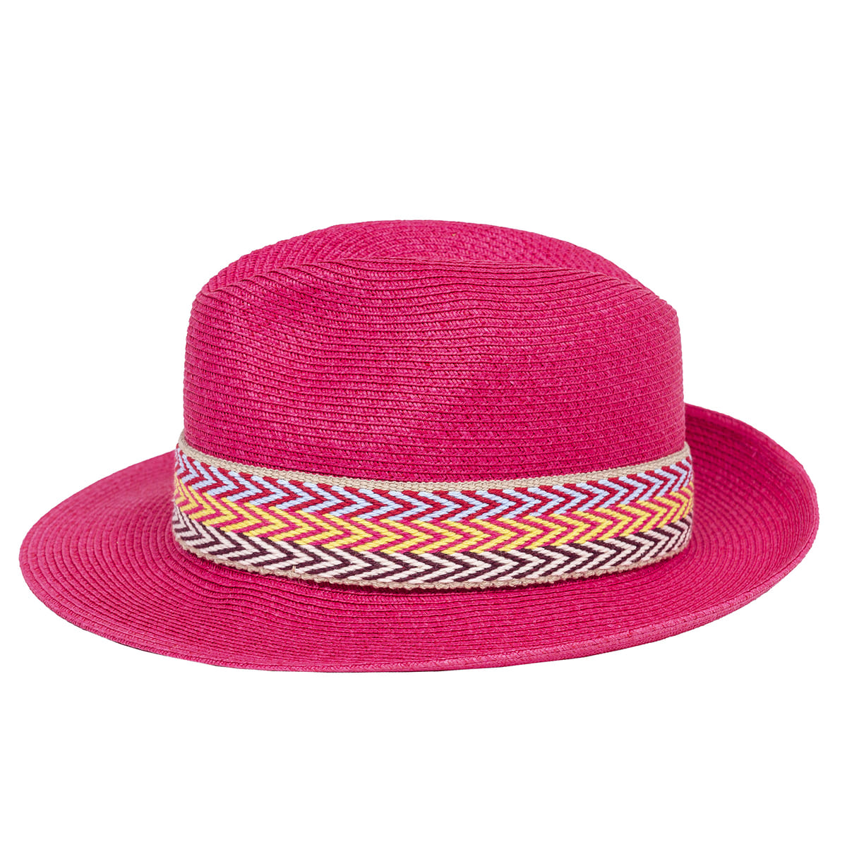 Chapeau papier ruban large