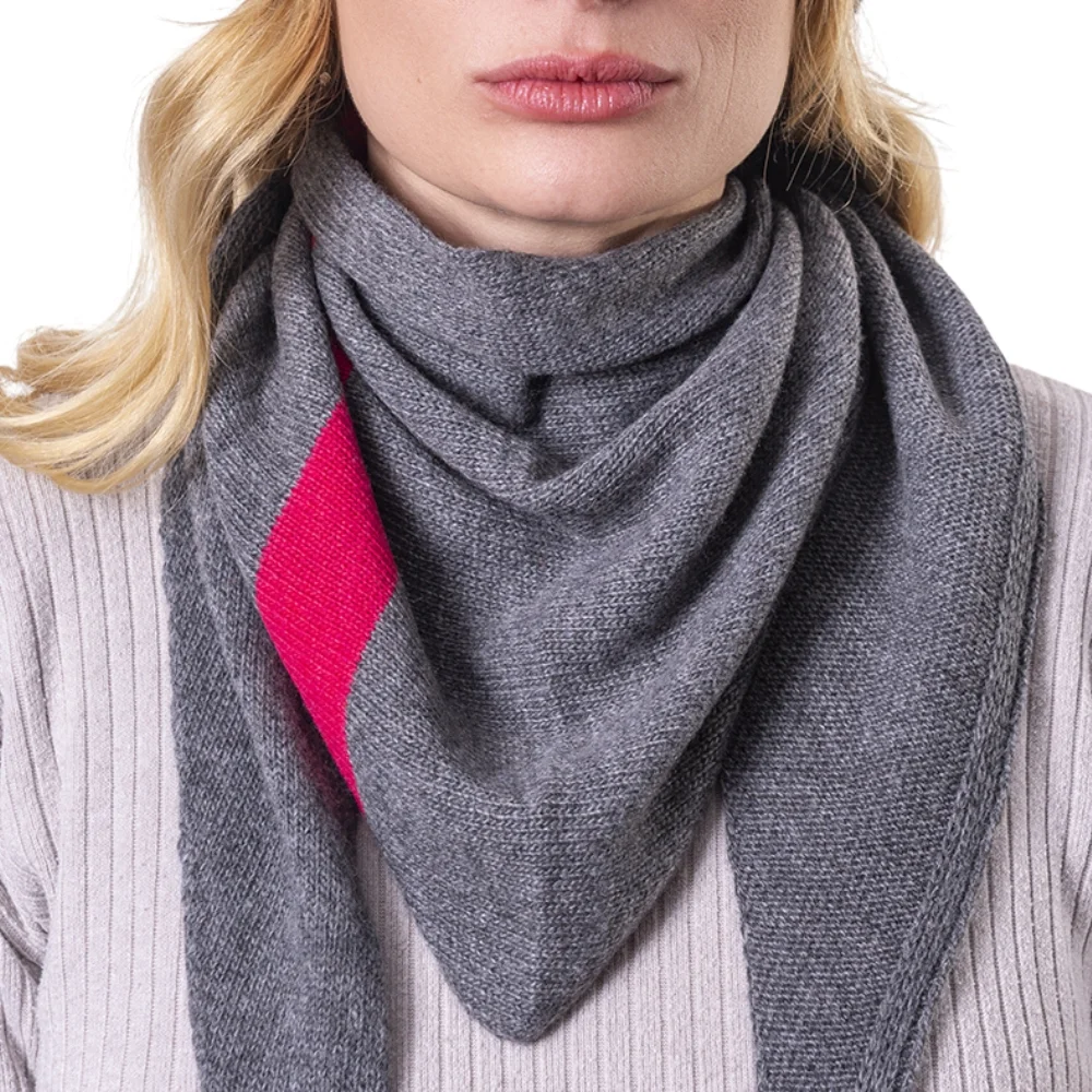 Echarpe triangle Stripe