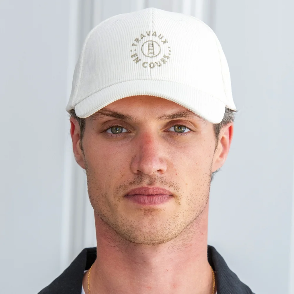 Casquette velours écoresponsable