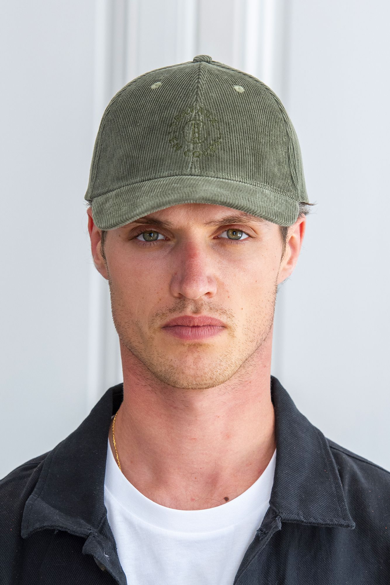 Casquette velours écoresponsable