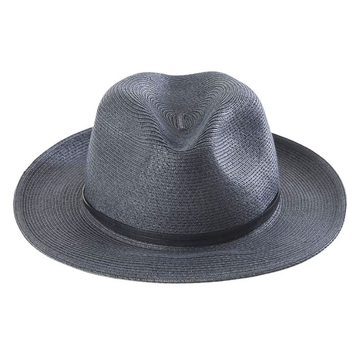 CHAPEAU PAPIER LIEN CUIR