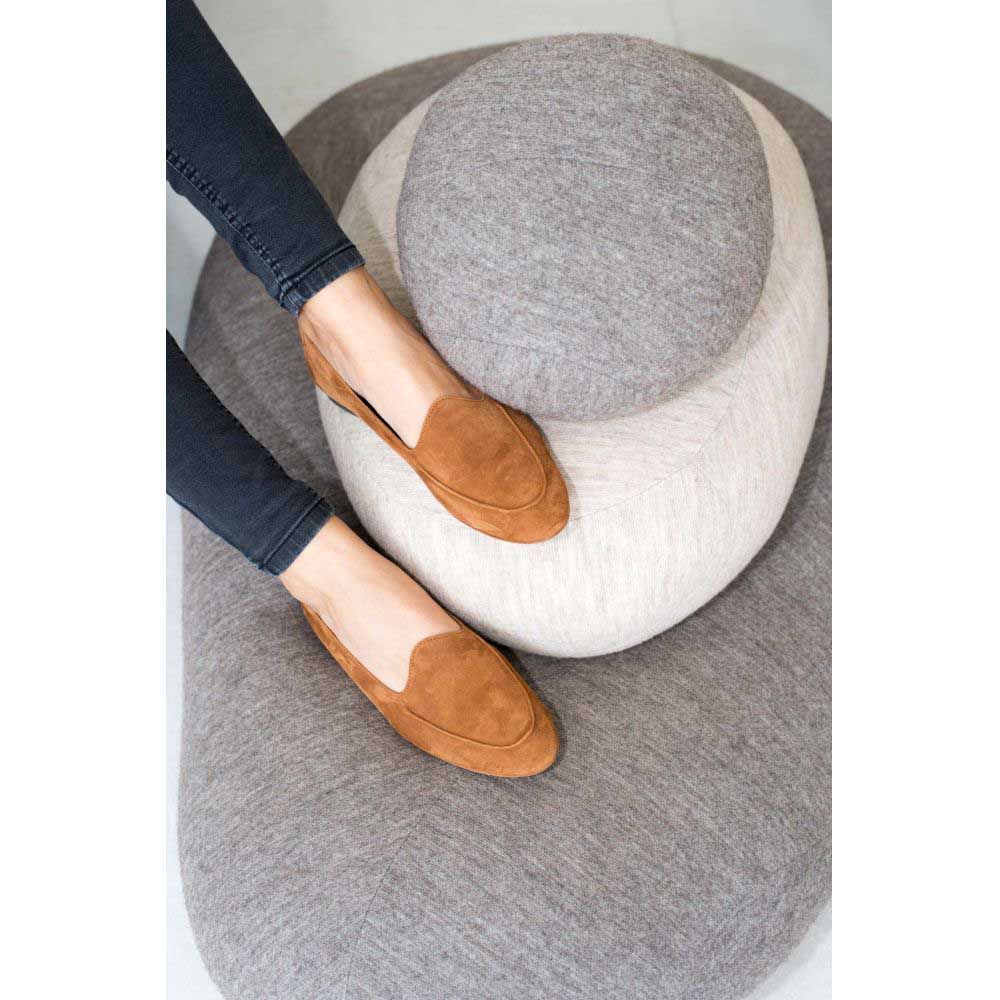 SUEDE LOAFERS