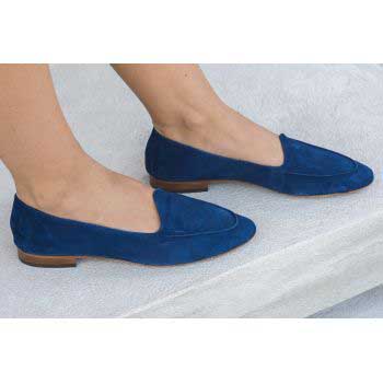 SUEDE LOAFERS
