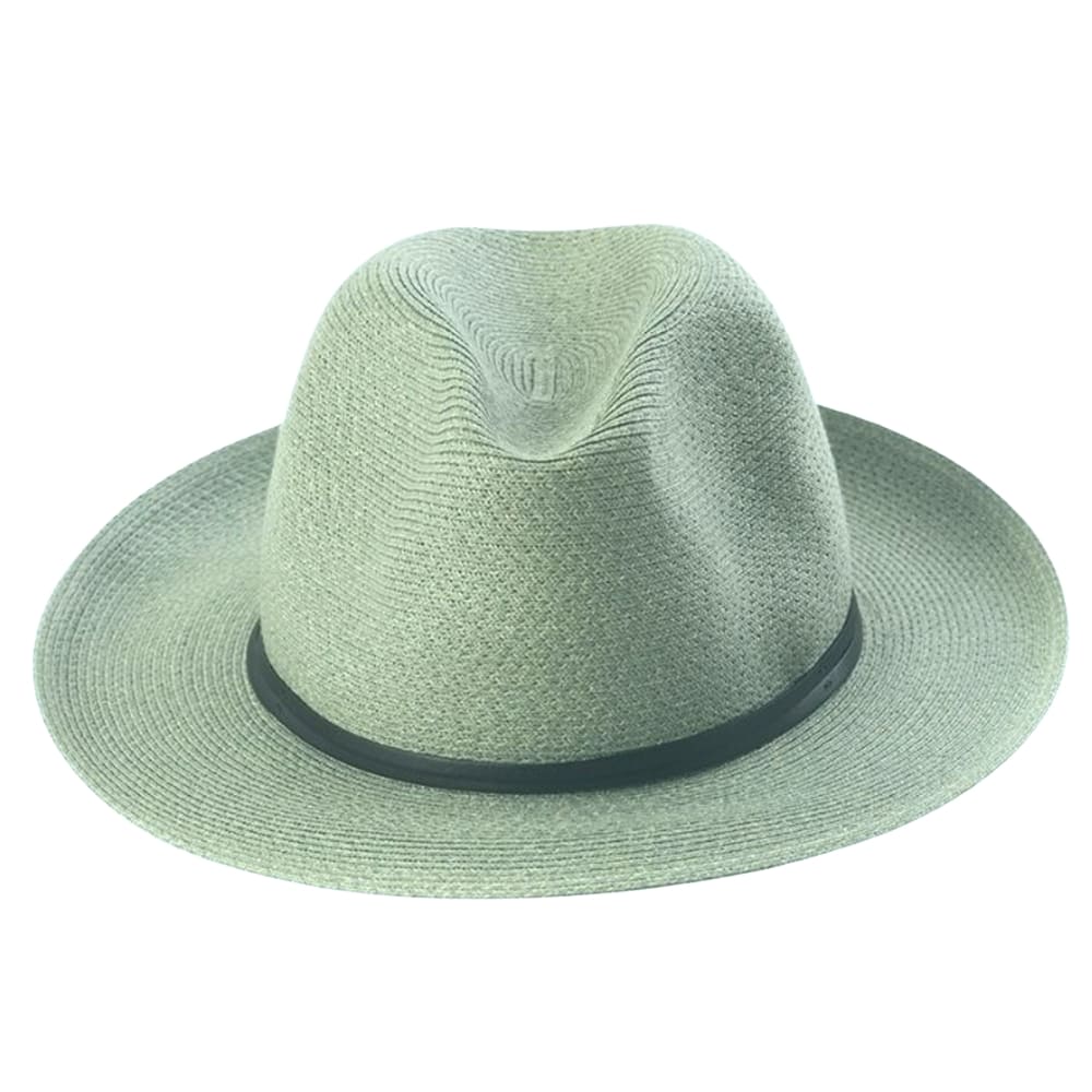 CHAPEAU PAPIER LIEN CUIR