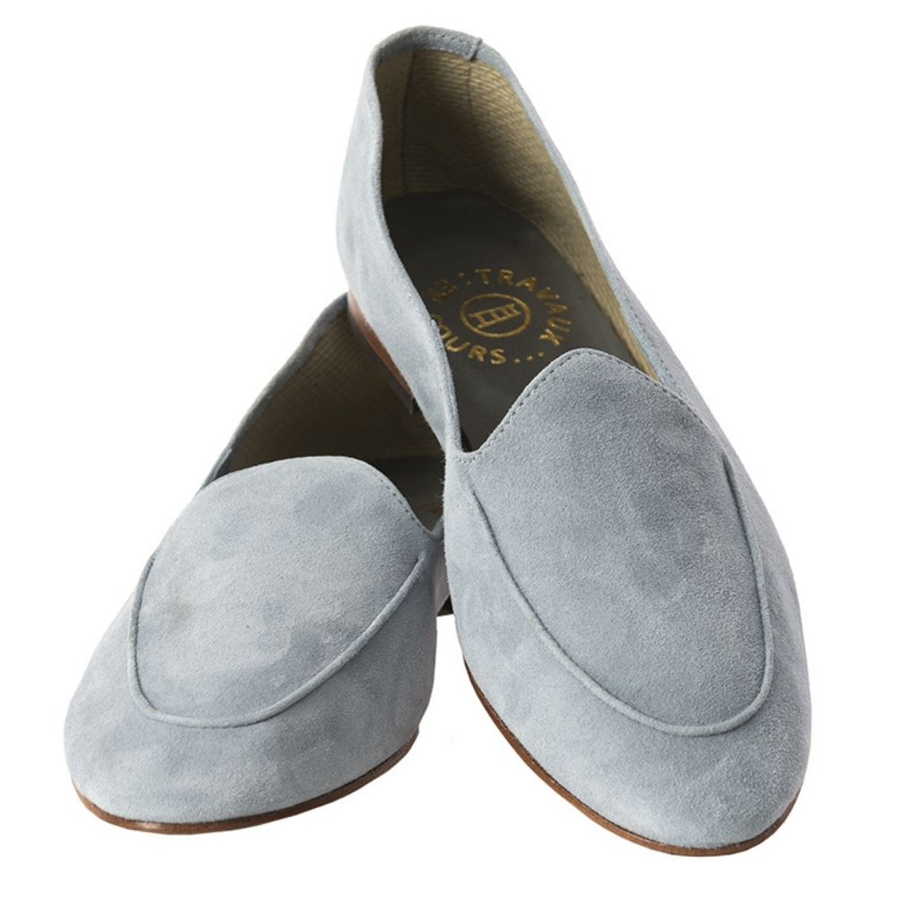 SUEDE LOAFERS