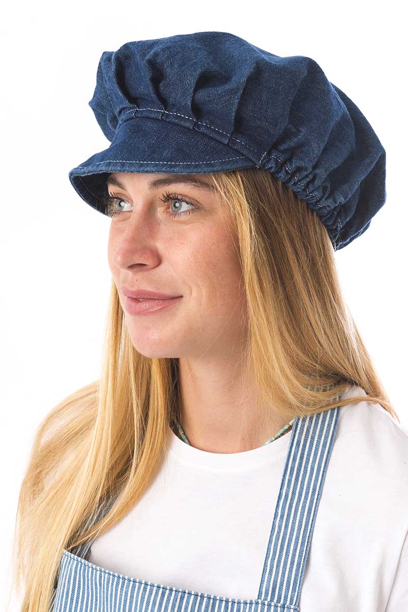 Denim cap