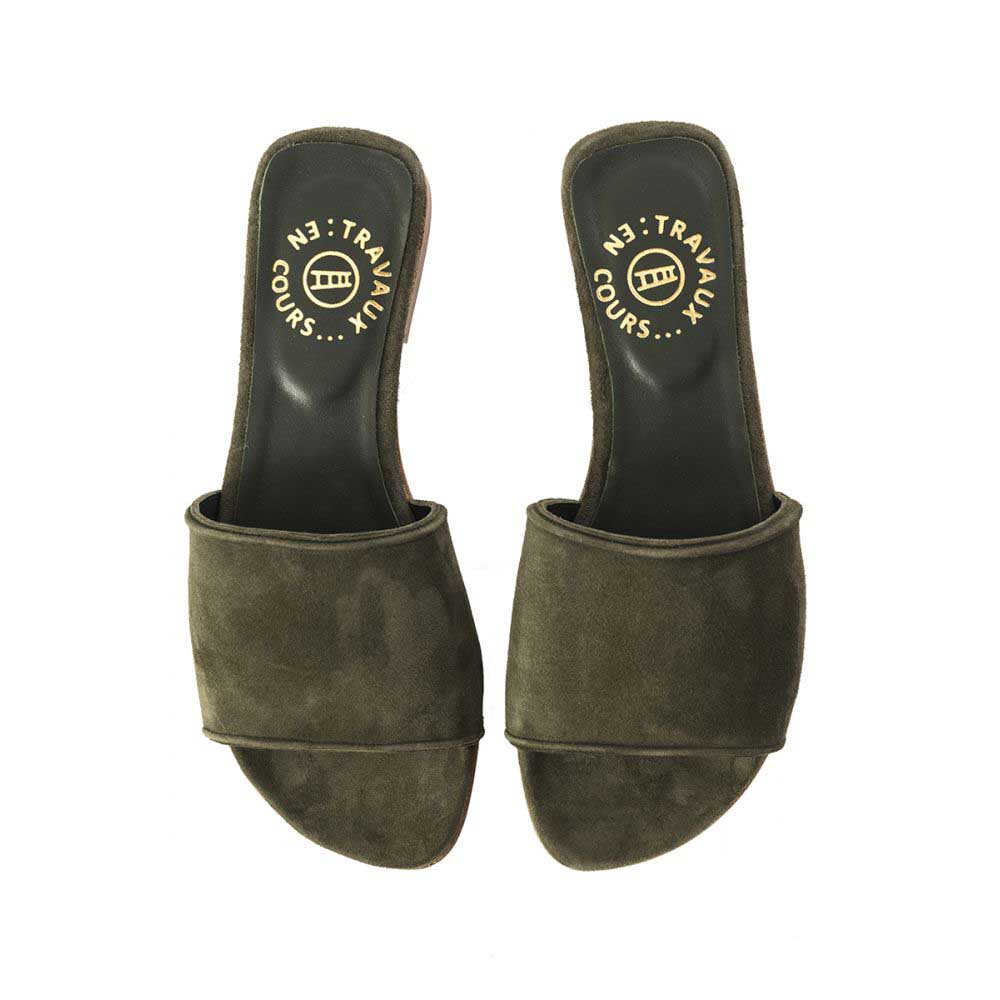 SUEDE SANDALS
