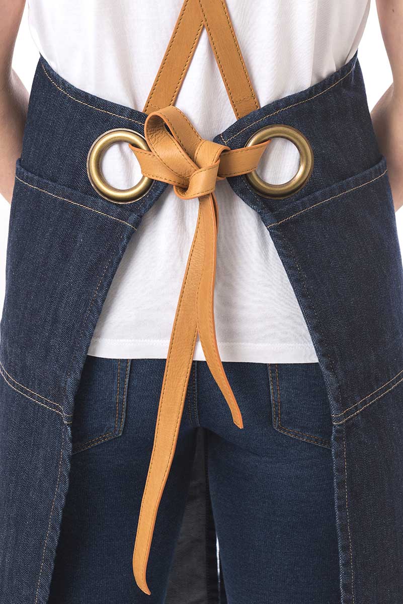 TABLIER DENIM NEW-YORK