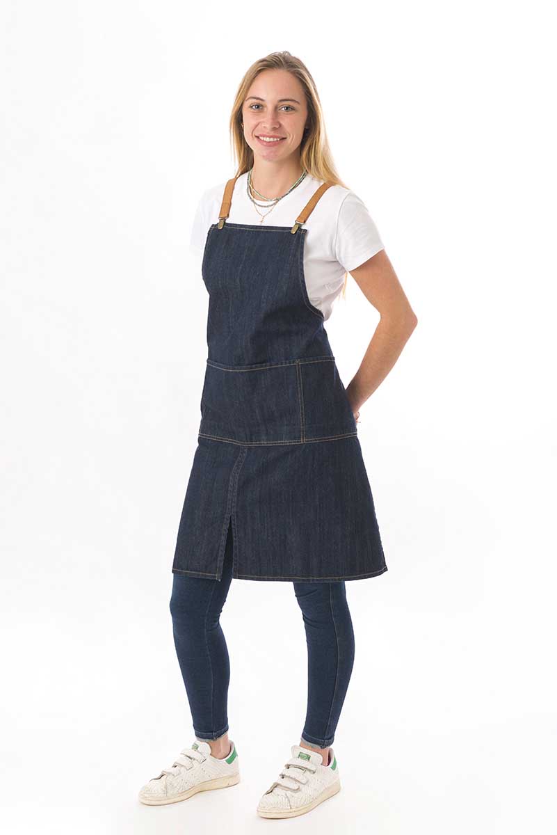 TABLIER DENIM NEW-YORK