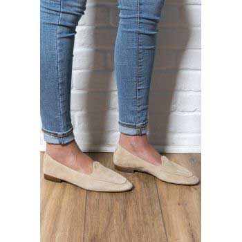 SUEDE LOAFERS
