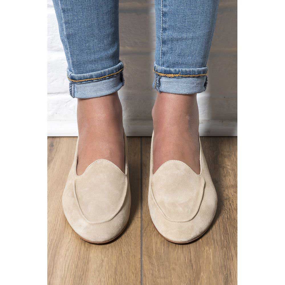 SUEDE LOAFERS