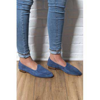 SUEDE LOAFERS