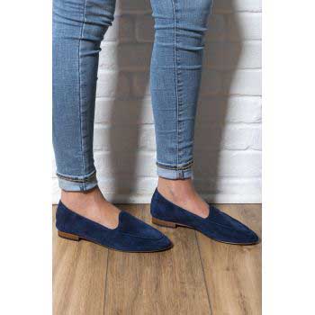SUEDE LOAFERS
