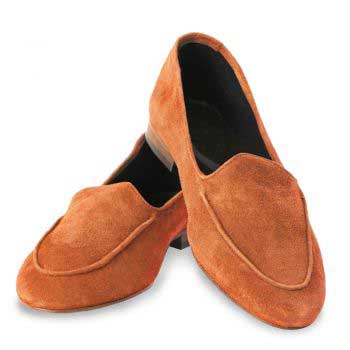 SUEDE LOAFERS