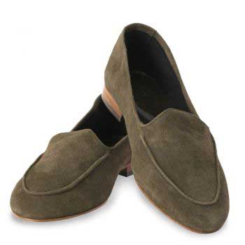 SUEDE LOAFERS