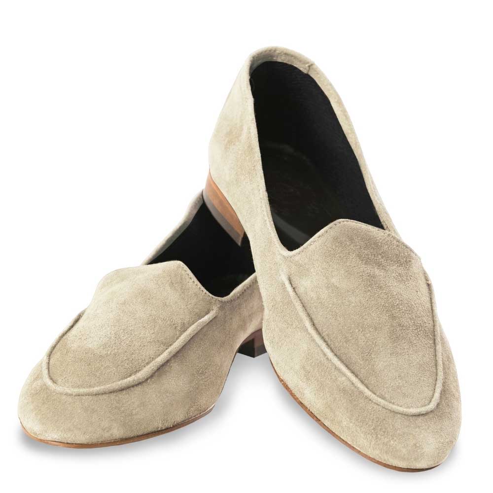 SUEDE LOAFERS