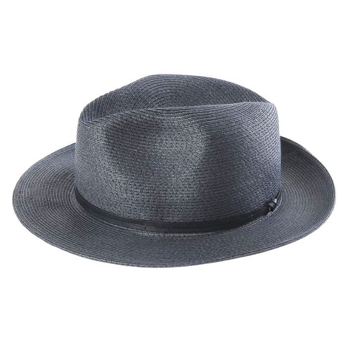 CHAPEAU PAPIER LIEN CUIR