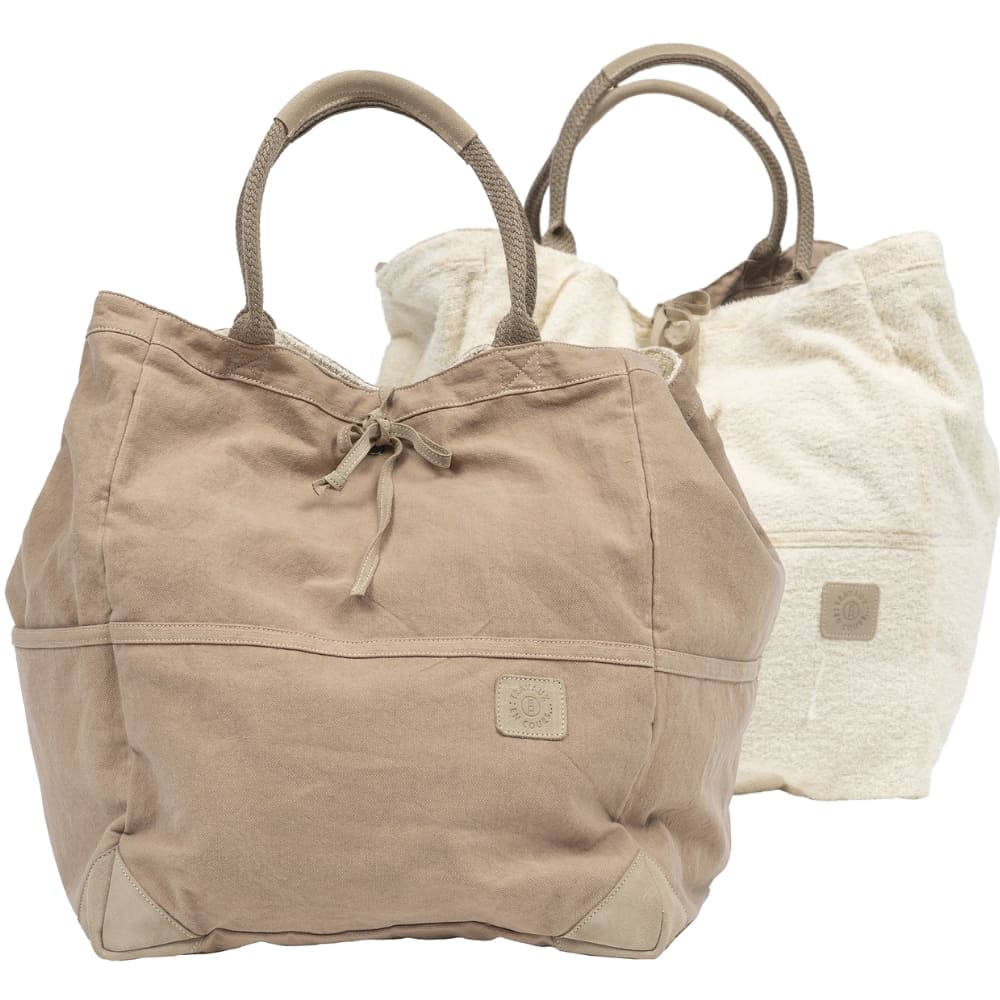 Large tote bag reversible