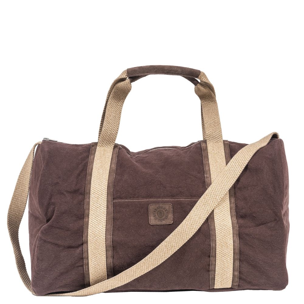 Duffle bag with zipper