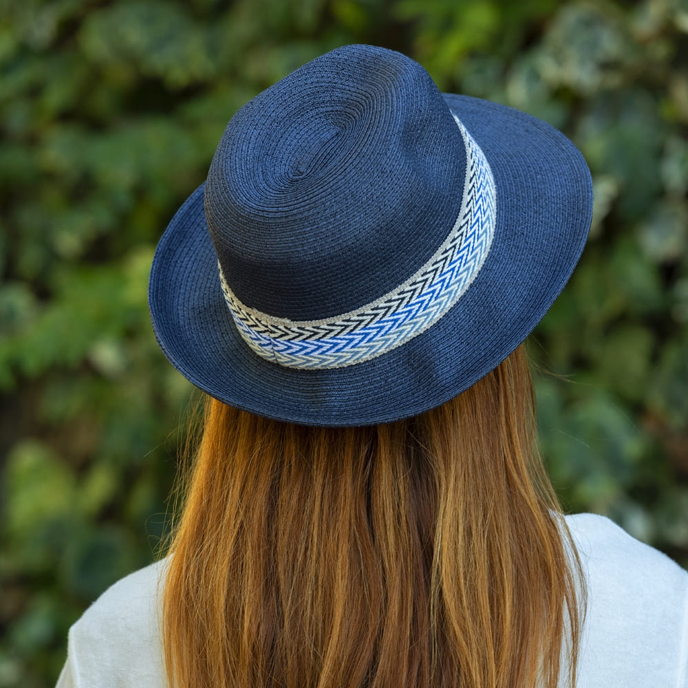 Paper hat large ribbon