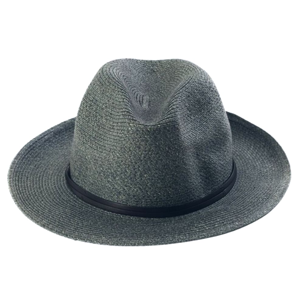 CHAPEAU PAPIER LIEN CUIR