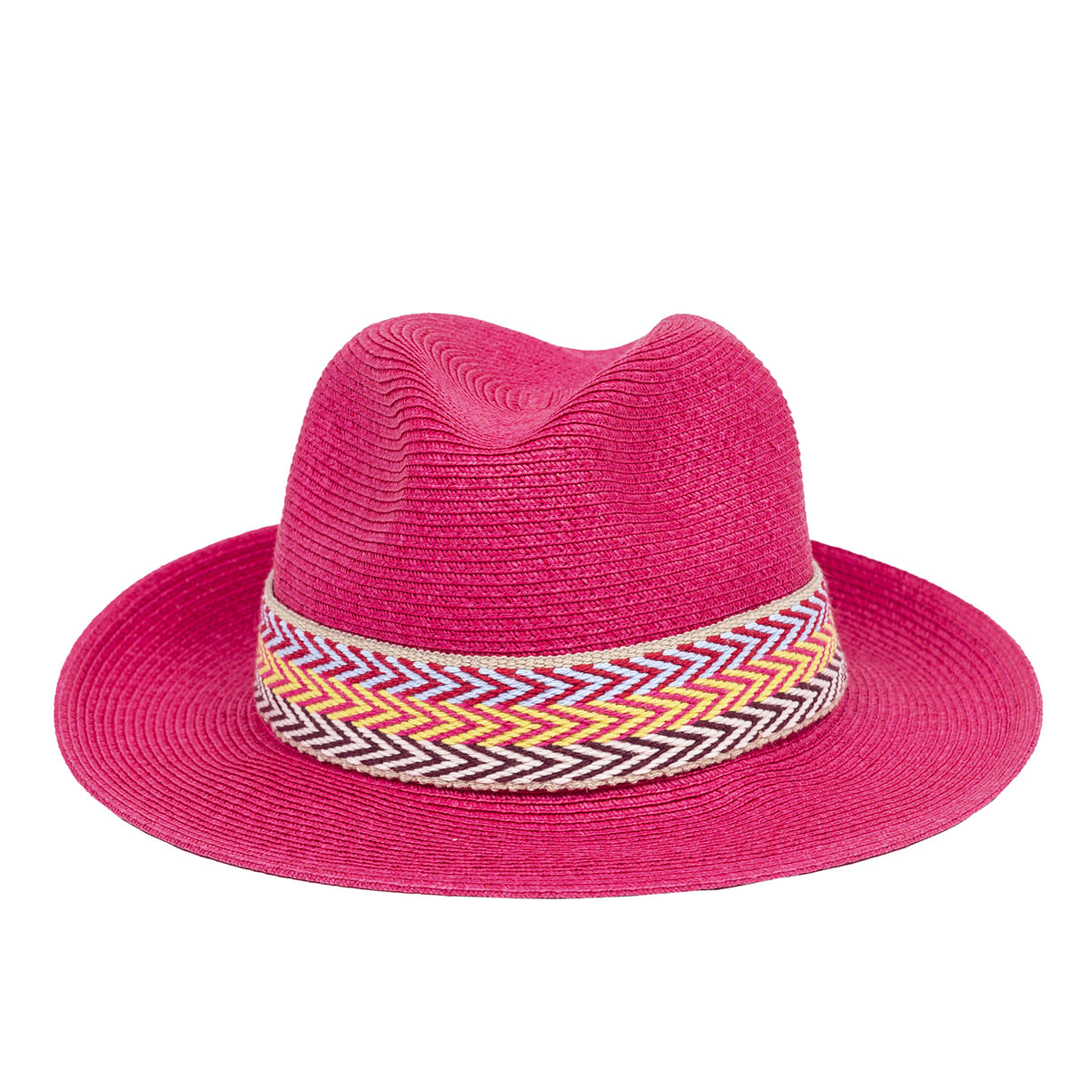 Chapeau papier ruban large