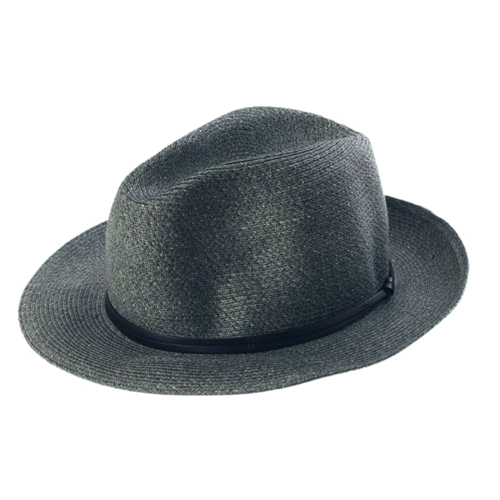 CHAPEAU PAPIER LIEN CUIR