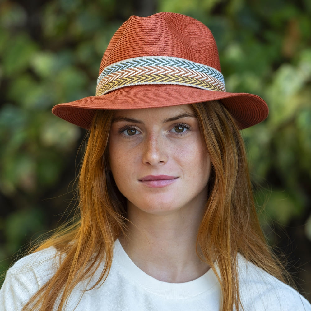 Paper hat large ribbon