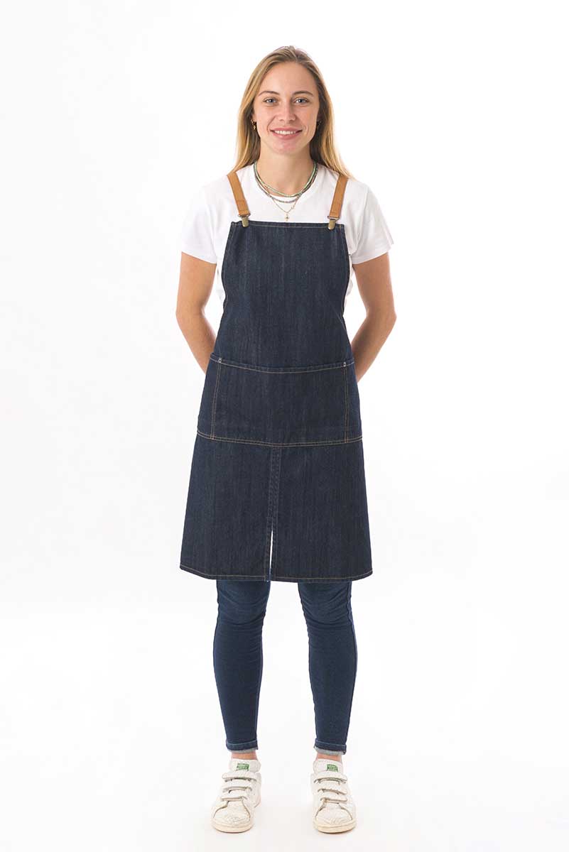 TABLIER DENIM NEW-YORK