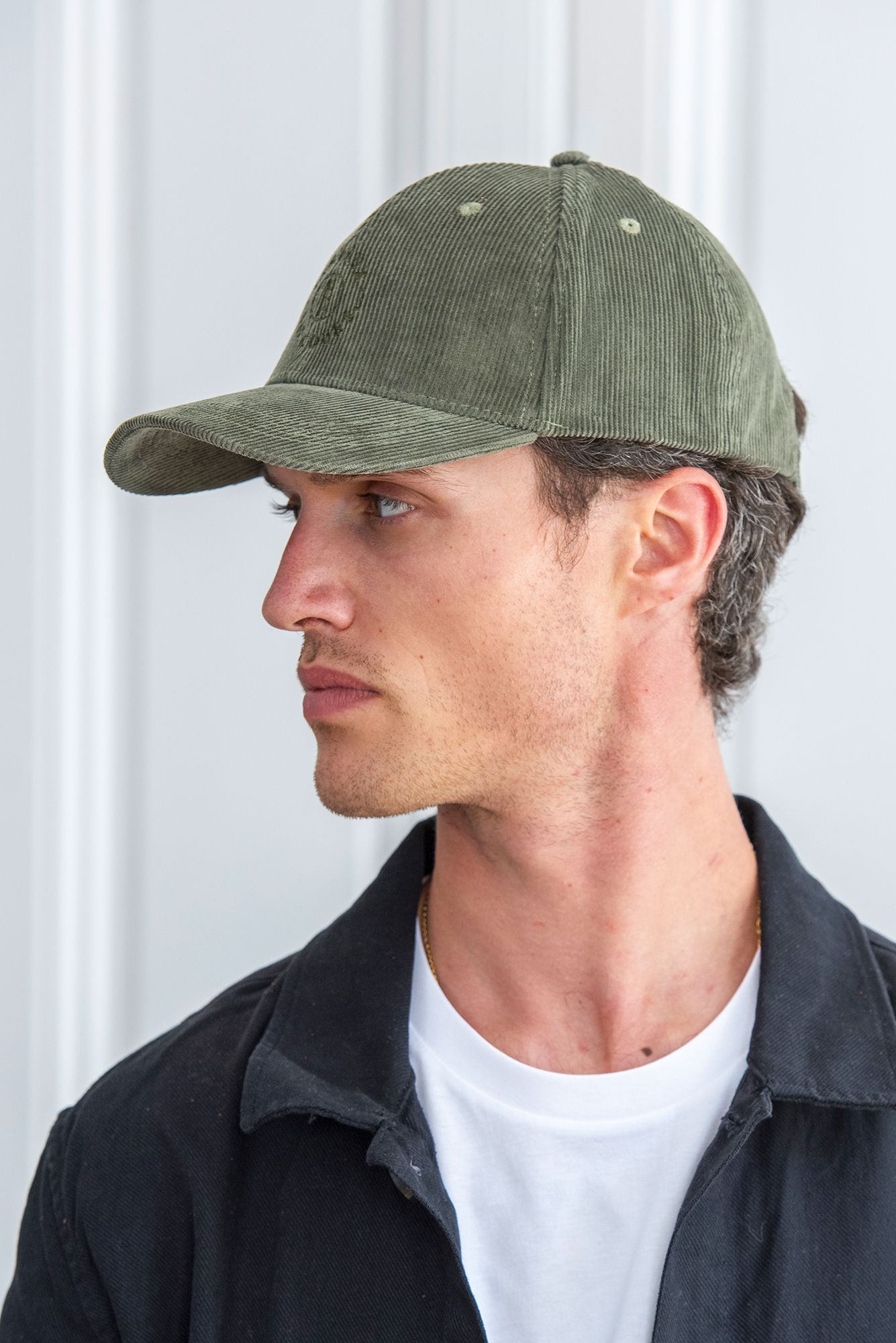 Casquette velours écoresponsable