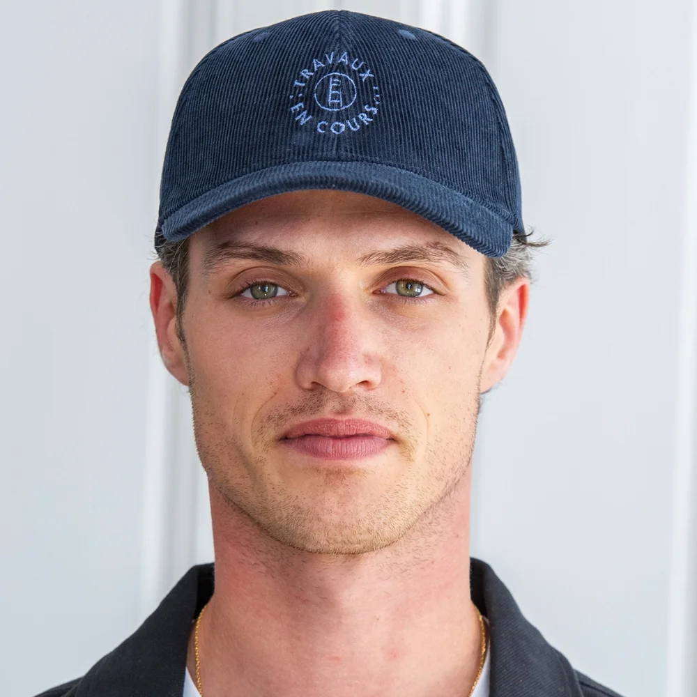 Casquette velours écoresponsable