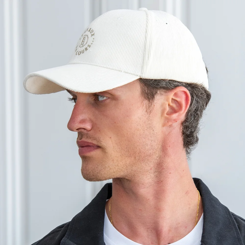 Casquette velours écoresponsable