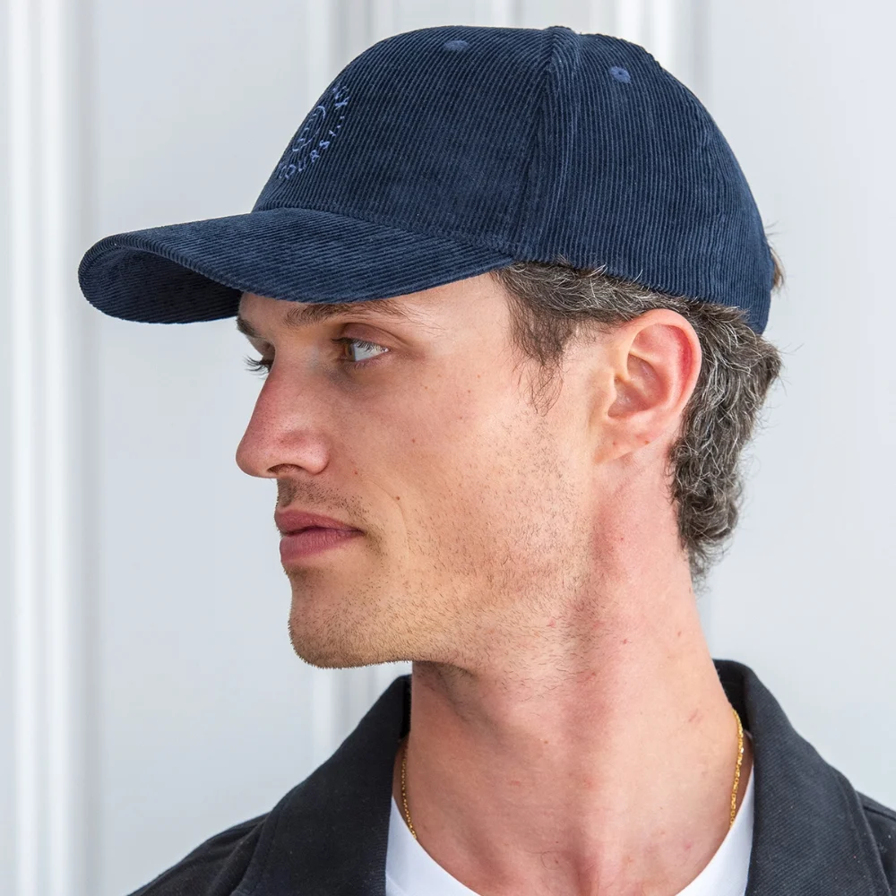 Casquette velours écoresponsable